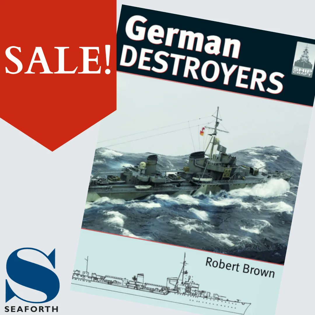SeaforthPub's tweet photo. #SpringSale Now only Β£8.99 in the Spring Sale:
π ShipCraft 25: German Destroyers by Robert Brown https://t.co/CEAGItPz62
#ShipModelling #SalePick https://t.co/yv19WeAtxN