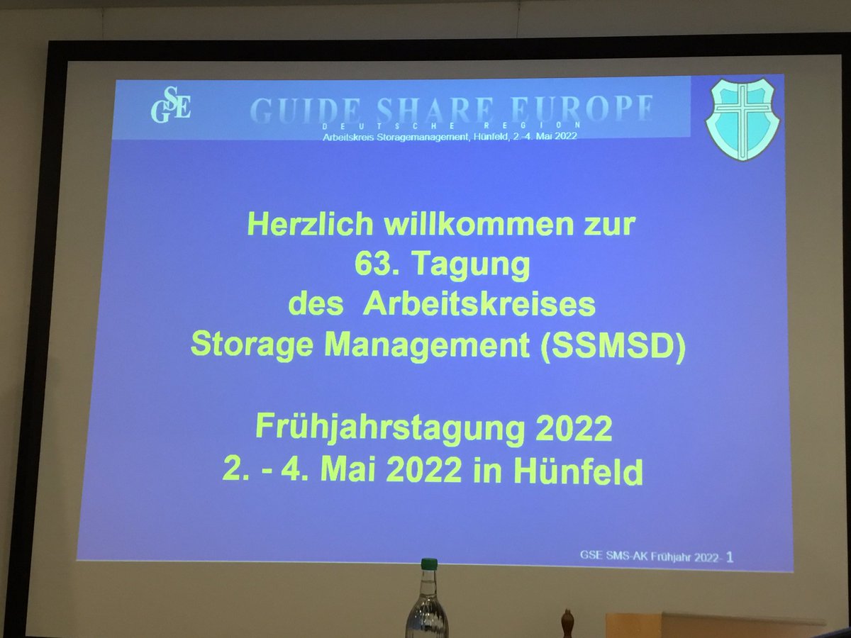 wauerochs's tweet photo. #GSESSMSD2022Spring
#GSE AK SMS (SSMSD) Frühjahrs Guide 2022
by @GuideShareEurop
Welcome by Gerd Becker @CristieDataDACH
@SeppWein
@IBM @IBMStorage @IntelliMagic and more
@wauerochs from @DATEV
#DATEVBotschafter #DATEVambassador
👁🐝Ⓜ️ Champion #IBMChampion @IBMChampions https://t.co/i16ApgdxPg