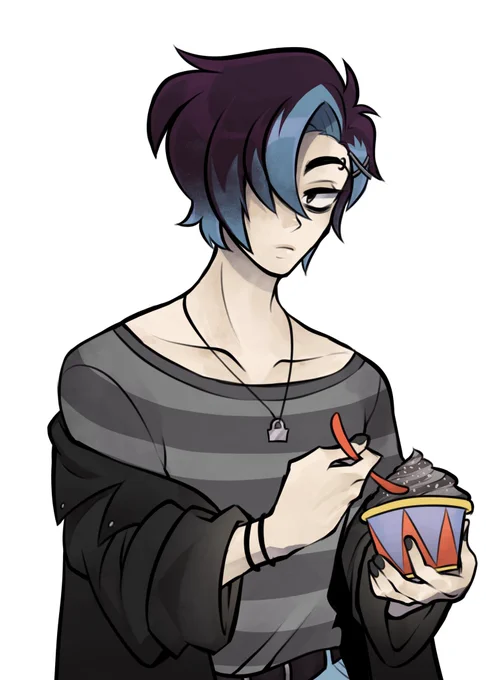 That punk alt froyo guy huh

@MayanesaUWU thank you for HIM 👁✨
#sunnydayjack #spoilers 