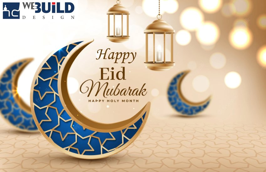 we_build_design's tweet image. HAPPY EID MUBARAK