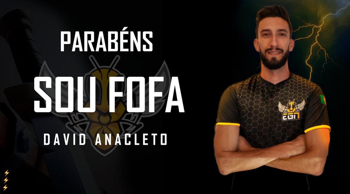 Khaleesi_LB's tweet photo. ⚡️A nossa Hive hj está em festa 🥳 uma das nossas abelhas mitas completa mais um aniversário.
Muito parabéns e que continues a presentear-nos com muitas estrelinhas ⭐️⭐️⭐️
💛🖤MUITOS PARABÉNS @david___coc  🖤💛 https://t.co/ff1L7V3Kxv