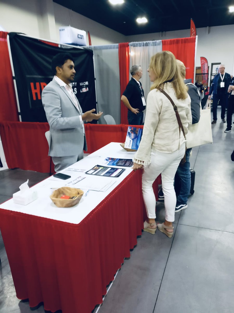 IinterchangeL's tweet photo. It’s show time!!
Had a wonderful first day @NPSA 2022 Conference and Trade show at Denver Colorado.
Meet our team Vinay Paulose, Kamram Shaikh and Pradeep M D at STAND A521
#iInterchange #NPSA2022 #Softwarecompany #ContainermanagementSoftware #Software #ITservices https://t.co/WDLQtJ212o