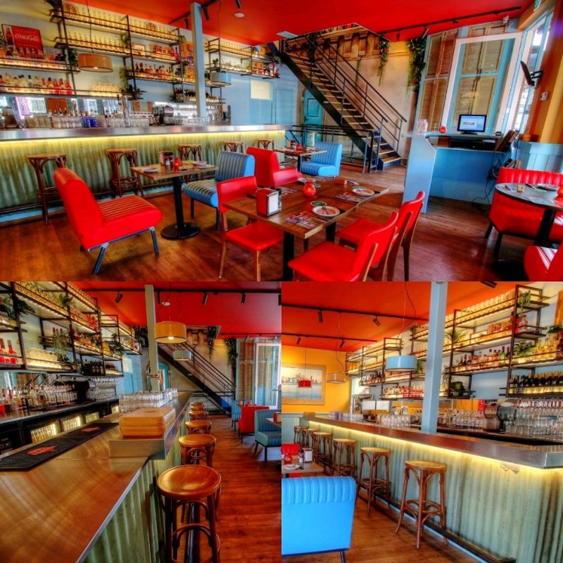 Voor #LaCubanita in Ede hebben we deze in het oog springende bar ontworpen, gemaakt én geïnstalleerd, geheel in de Caribische stijl van het restaurant. #interieurontwerp #horecainterieur #maatwerk #vakmanschap #Indusigns
