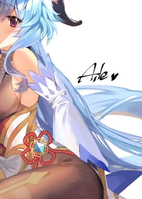 次のFANBOXアップ用  #甘雨 #GenshinImpact #原神 