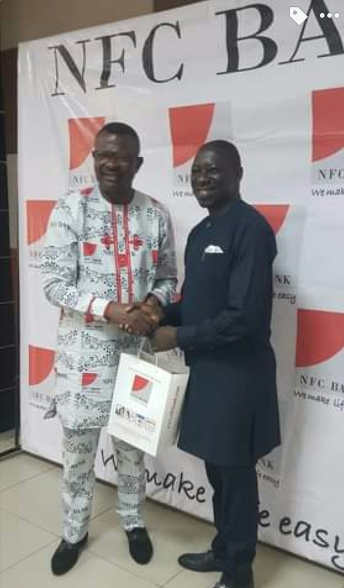 camyosfop's tweet photo. As part of the celebration of the 2022 Labour Day, the Management of National Financial Credit Bank (NFC) recognized #CAMYOSFOP &it's Executive Director @ngalimeug as one of their most trusted clients. Thank you to @nfcbanking, looking forward to more fruitful
1/2 https://t.co/eh1zQs4oKi