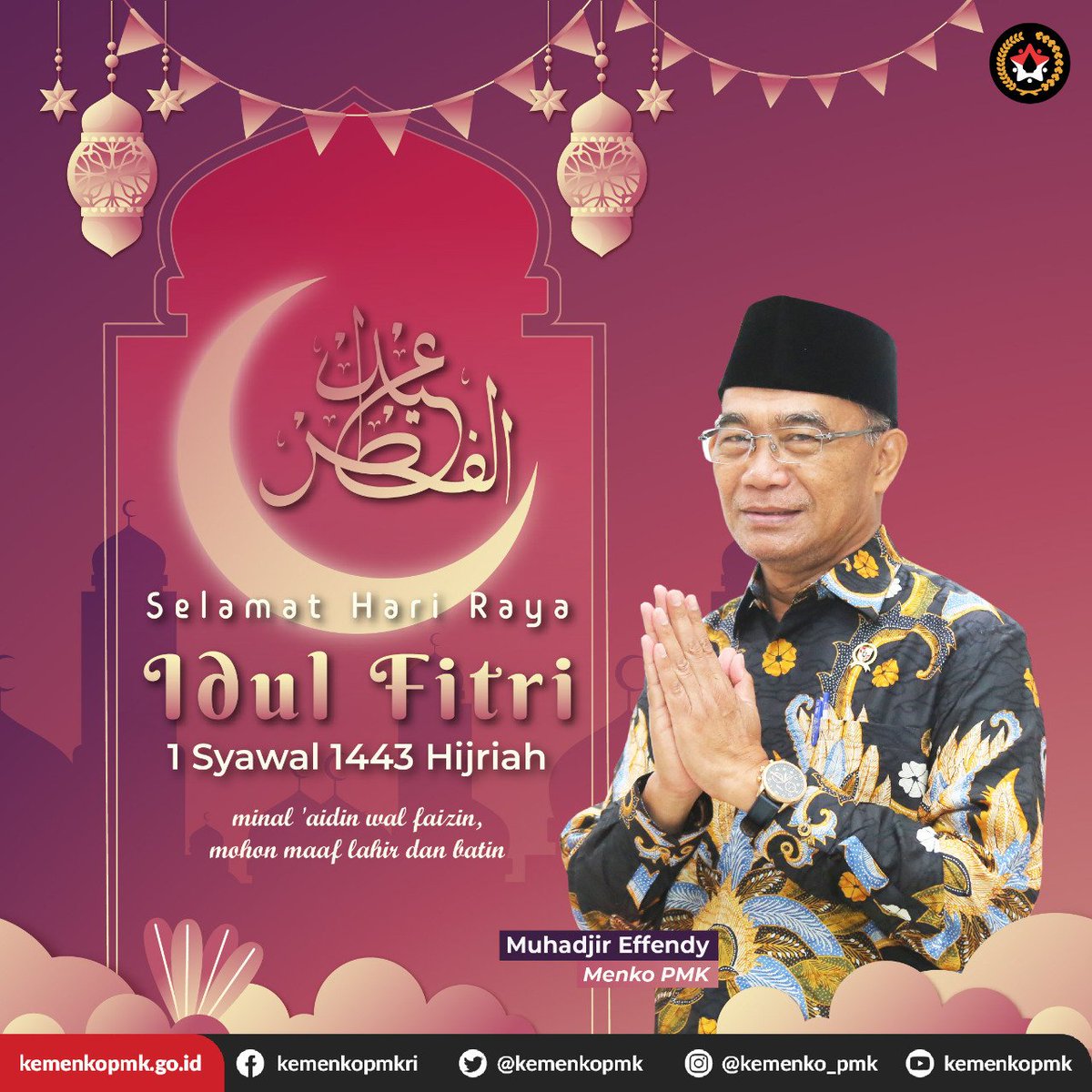 Muhadjir Effendy (@muhadjir_ef) on Twitter photo 