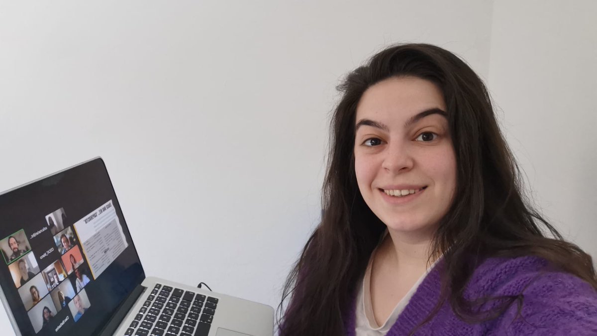 TACCbcn's tweet photo. La Sofia i la Paula han assistit a la formació a l'arribada del #CosEuropeuSolidaritat de forma telemàtica 🙋
Durant una setmana han ampliat coneixements sobre el programa i han treballat amb altres voluntàries sobre la seva adaptació i involucració
#EUSolidarityCorps #CEScat https://t.co/E2o3HPpZAi