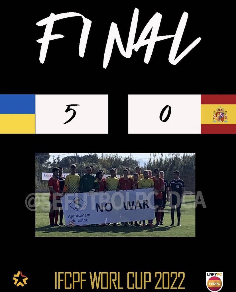 sefutbolpc_dca's tweet photo. Debut en el Mundial. Derrota ante la máxima favorita para alzarse con el título. 
Buenas sensaciones para seguir trabajando y mejorando.

Desde aquí damos las gracias a la afición y a las familias por arroparnos en todo momento.

🇪🇸🇪🇸🇪🇸
⚽️⚽️⚽️ https://t.co/LP4ZOfKgAI
