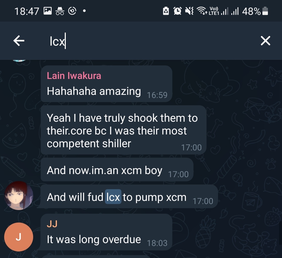 kadenator2's tweet photo. @CryptoCyberia @ObiDonKDX This lain is a scammer, ge did the same in lcx https://t.co/3ygwiT6a5Y