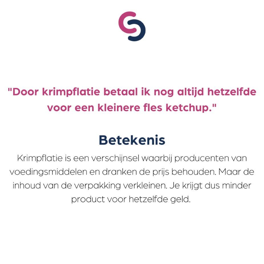 ComSchakel's tweet photo. WOORD VAN DE WEEK: KRIMPFLATIE 
Een heel actueel woord! We kennen allemaal 'inflatie' wel, maar wist jij dat je dankzij ‘handige’ bedrijven ook last kunt krijgen van krimpflatie?
 
#woordvandeweek #communicatieadviseur #tekstschrijver #teamcommunicatie #communicatieschakel https://t.co/eVXZingM3Z