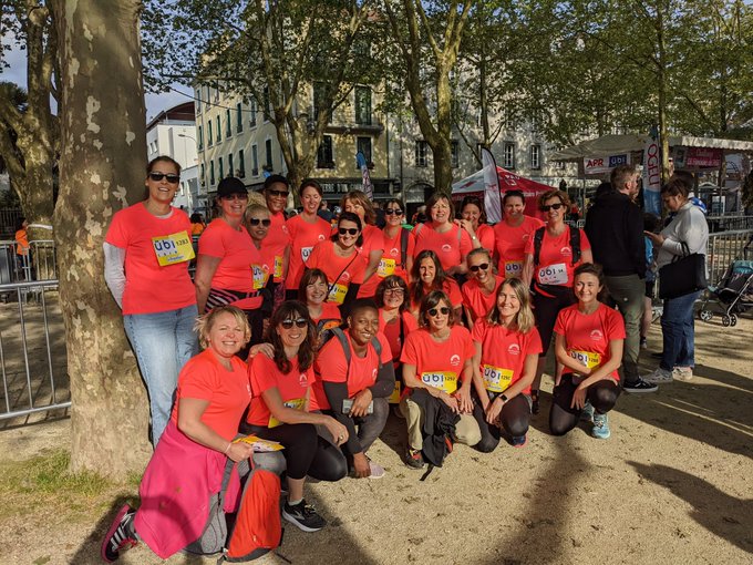 msasudaquitaine's tweet photo. L'équipe #sécuritésociale au départ de la féminine de Pau le 30 avril.
Félicitations à toutes les participantes! #MSASudaquitaine #caf64 #carsataquitaine #cpam64 https://t.co/4YcrEQHwEX
