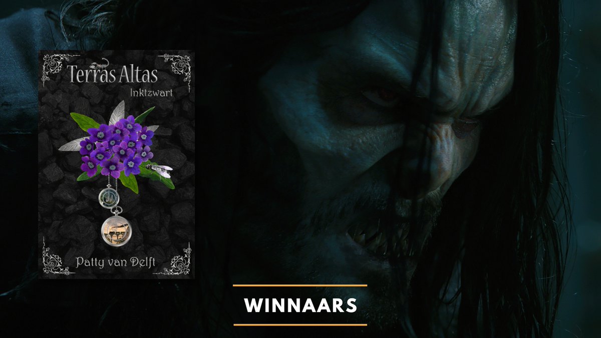 ModernMythsNL's tweet photo. De #winnaars van onze #Morbius en #TerrasAltas #Inktzwart winacties:
- Morbius:
M. Holland en N. Rulles (nieuwsbrief abonnee)
- Terras Altas – Inktzwart:
Boekenpearls76 (via Instagram)
Gefeliciteerd! Meer prijsvragen? Kijk op https://t.co/ftyzvKHRZz!
#win #winnen #winactie https://t.co/GVht9GN4qa