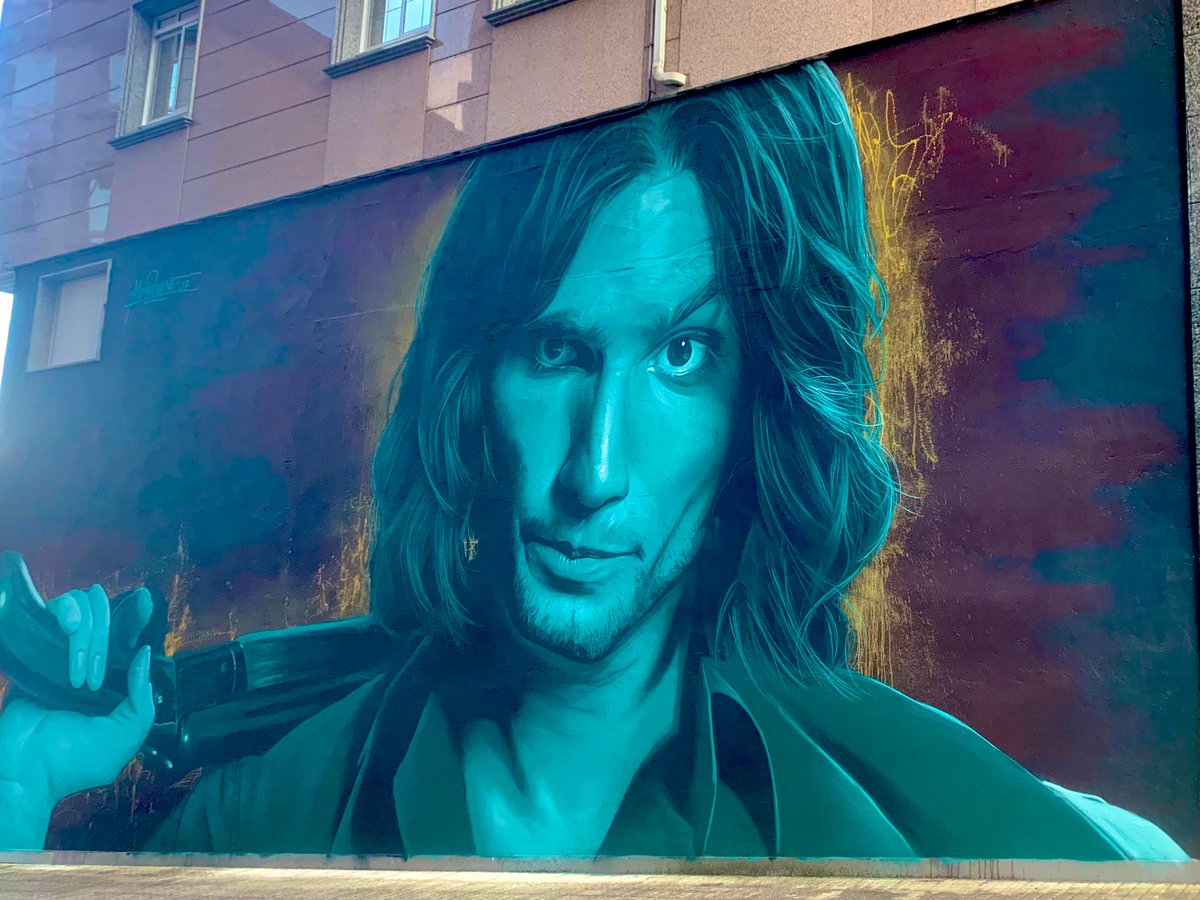 jvalcarcel_'s tweet photo. #StreetArt #Ourense @mondevane #chechusalgado #Lasleyesdelafrontera https://t.co/5g8UMjey5Z