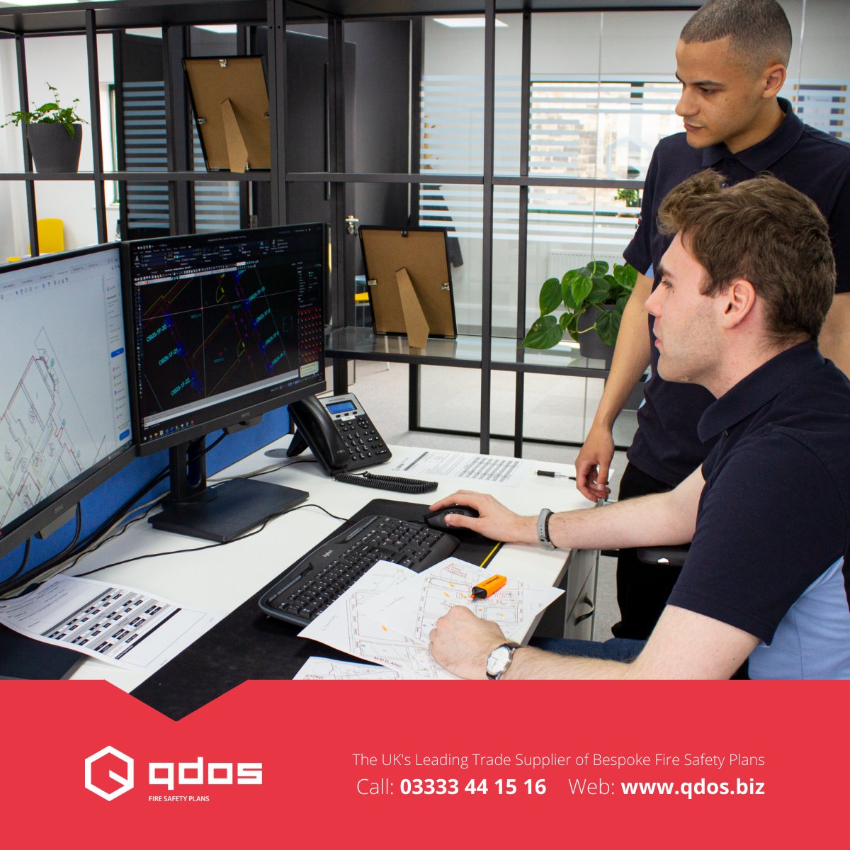 From your sketches, QDOS creates clear, compliant fire safety drawings with all the relevant information needed. 📄

These plans will be in DWG and PDF format.

#firesafety #firealarms #firesafetyplans #firesafetydocuments