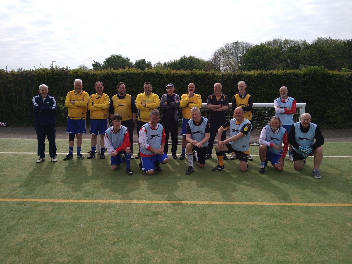 ⚽ Our 12 hour Walking Football Marathon has just started. Wish the players luck. 🤗