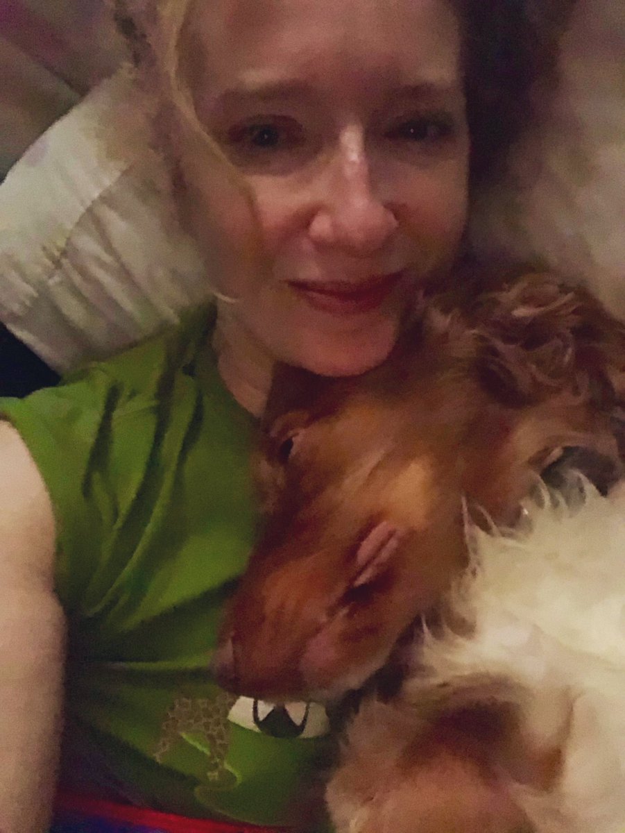MelanieMasson1's tweet image. Cuddles with my fur baby this morning. ❤️🐶 #thirdchild #furbaby #dogsoftwitter