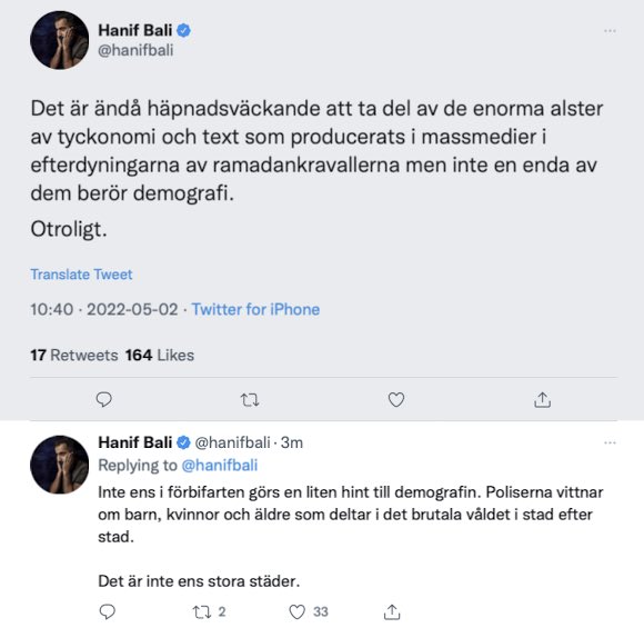 Morgan_Finnsio's tweet image. Rasister missbrukar gärna den vetenskapliga termen “demografi” för att ge sina generaliserande smutskastningar ett sken av seriositet. Om riksdagsmannen vore mindre pretentiös skulle han säga rent ut att han vill att alla andra ska äcklas av minoriteter lika mycket som han gör.