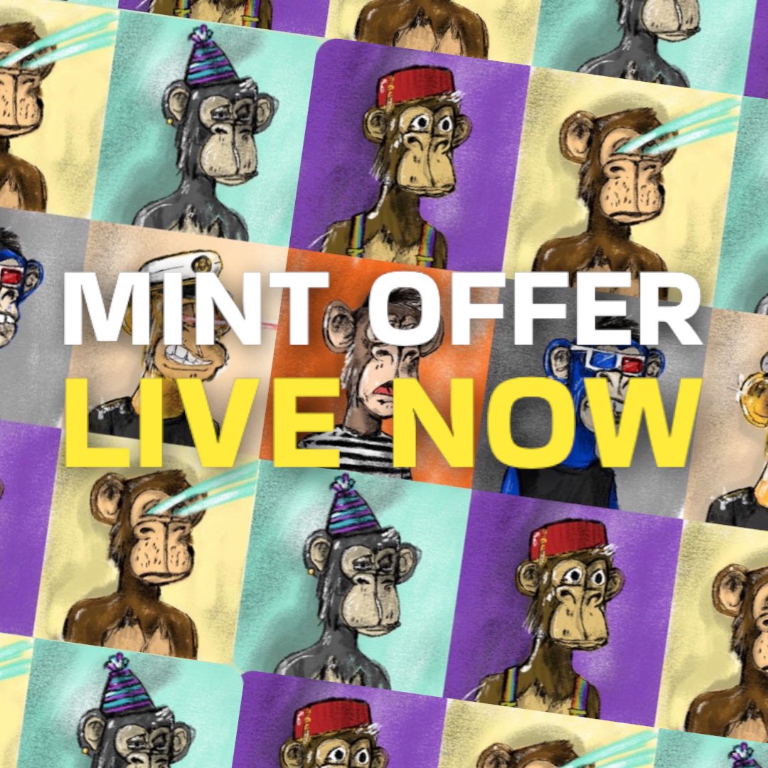 icarboncini's tweet photo. ❤️‍🔥MINT OFFER - LIVE NOW ❤️‍🔥 #NFT https://t.co/ILvSkB5QVZ
