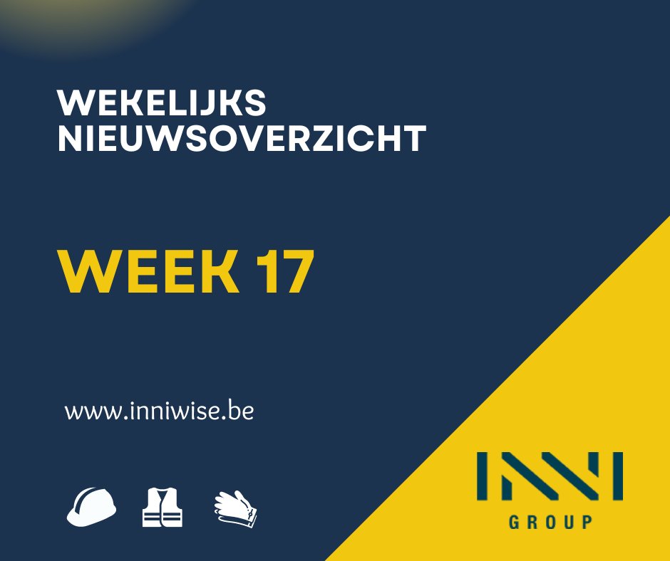 Wat heeft het wekelijks nieuwsoverzicht van INNIwise deze week voor jou in petto?

- Een aantal wijzigingen in het sociaal strafwetboek
- Interessante topics over veiligheid en gezondheid
- Nieuwe documenten

Veel leesplezier!

lnkd.in/ecGzFD2M

#innipublishers #inniwise
