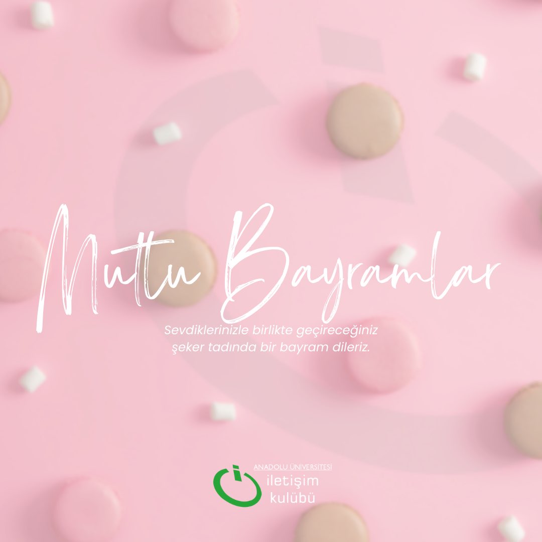 Sevdiklerinizle bir arada huzur ve mutluluk dolu nice bayramlar geçirmeniz dileğiyle💚 İyi bayramlar 🍬