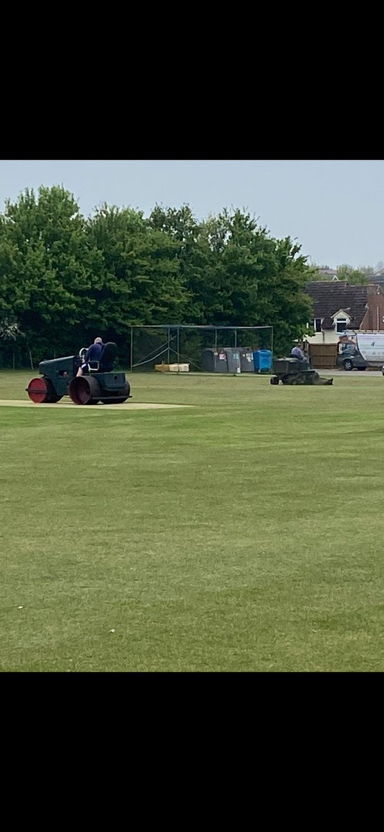 Preparations are well underway ready for our first ever game in the two counties championship 🏏🏏