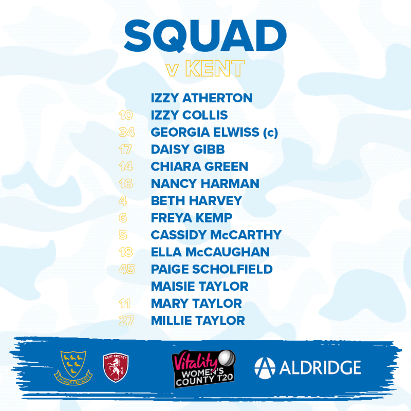 SussexCCC's tweet photo. Looking to carry on the good form in the final group stage matches today. 💪

Good luck, @SussexWomen. 🙌 #GOSBTS