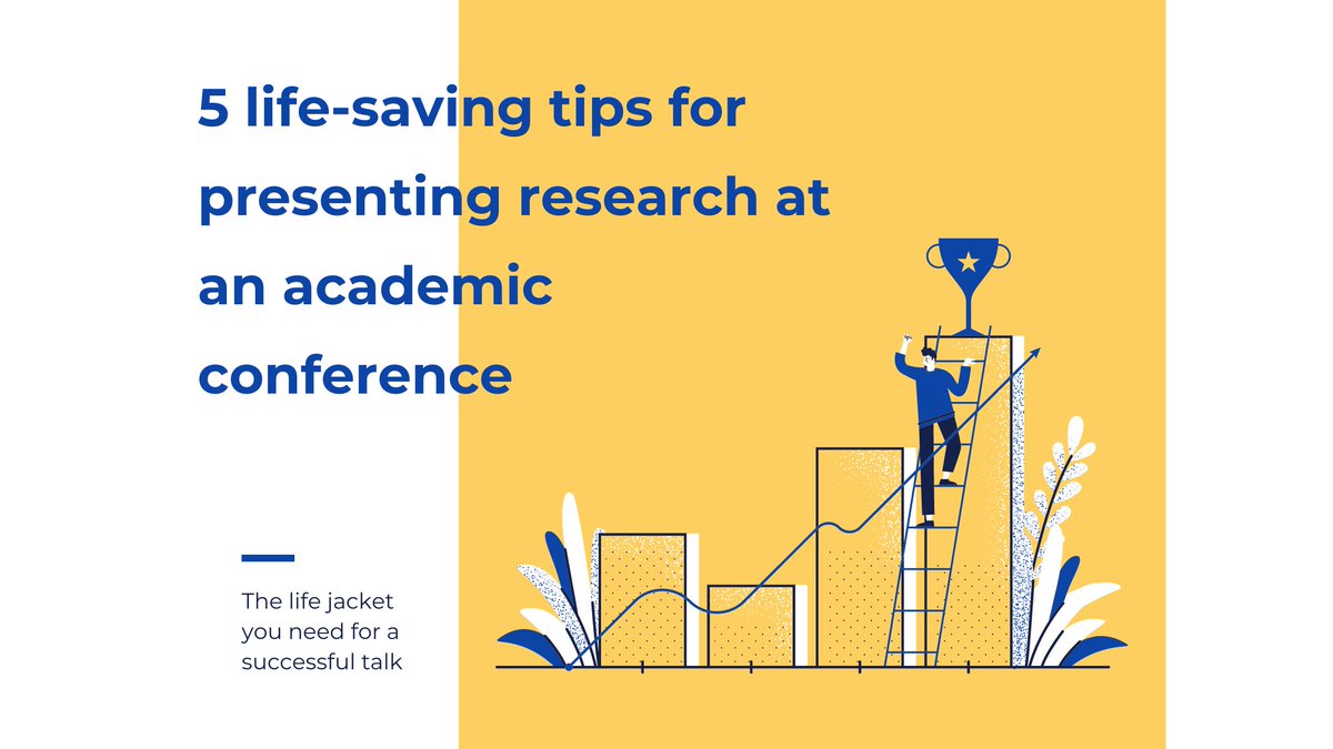 Check out our💡5 effective tips on how to present a paper at an #academicconference to help you shine on a big day. 
Follow our life hacks via↘️↘️↘️
blog.eai-conferences.org/2022/04/26/5-l…
#academicresearch #conferencepresentation