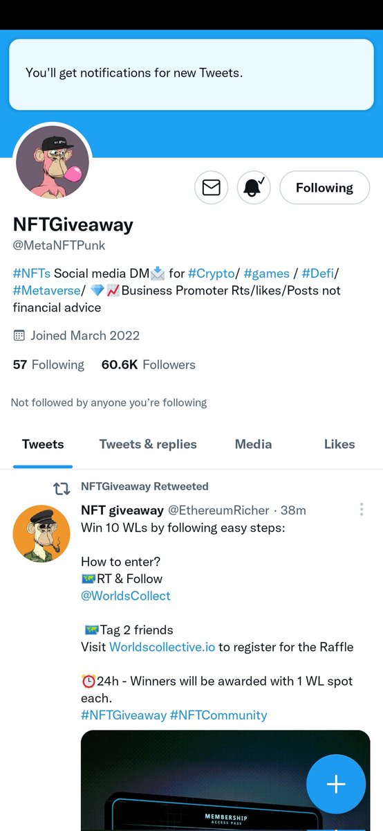 jeffjeefjif's tweet photo. @EthereumRicher @MetaNFTPunk 0x52b56124365Ff78076712062294B420958267e12
Please mr.. For my savings for futuree https://t.co/fW9QRS1cO3