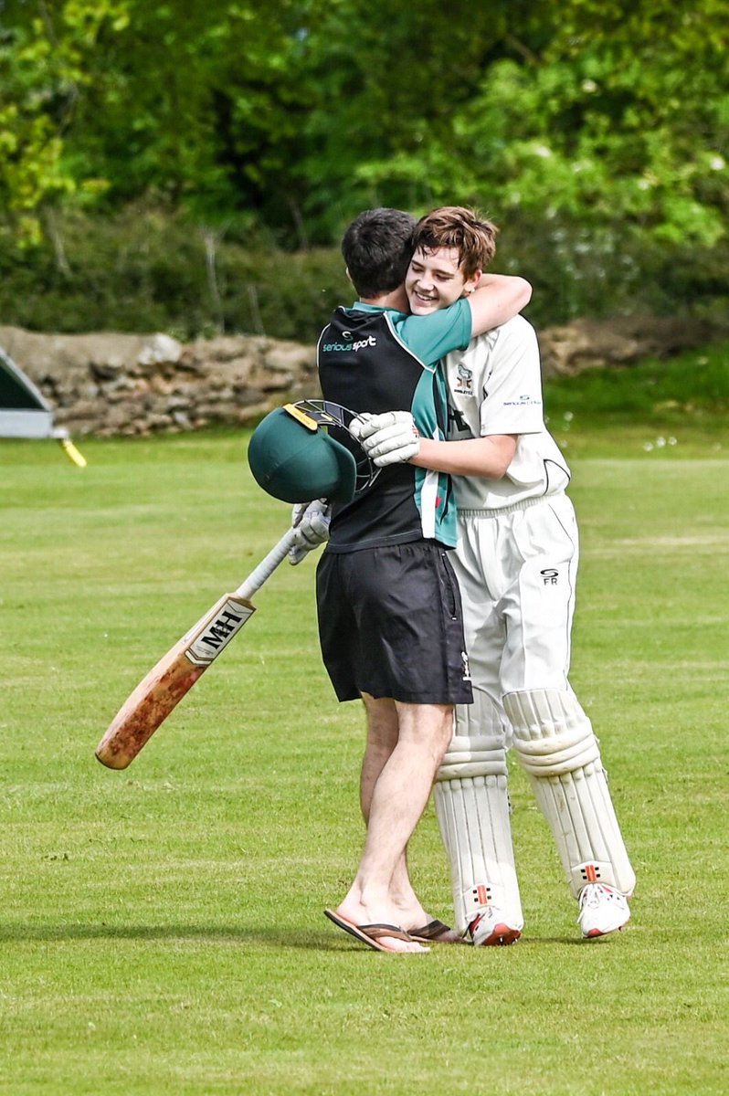 When you coach sport and captain a club, certain moments make it all worthwhile. Well batted Freddie Richards, a maiden ton from talent, hard work and desire to learn. Proper love this club. Nice to get one on the board early personally too. 💯 #GoGreens