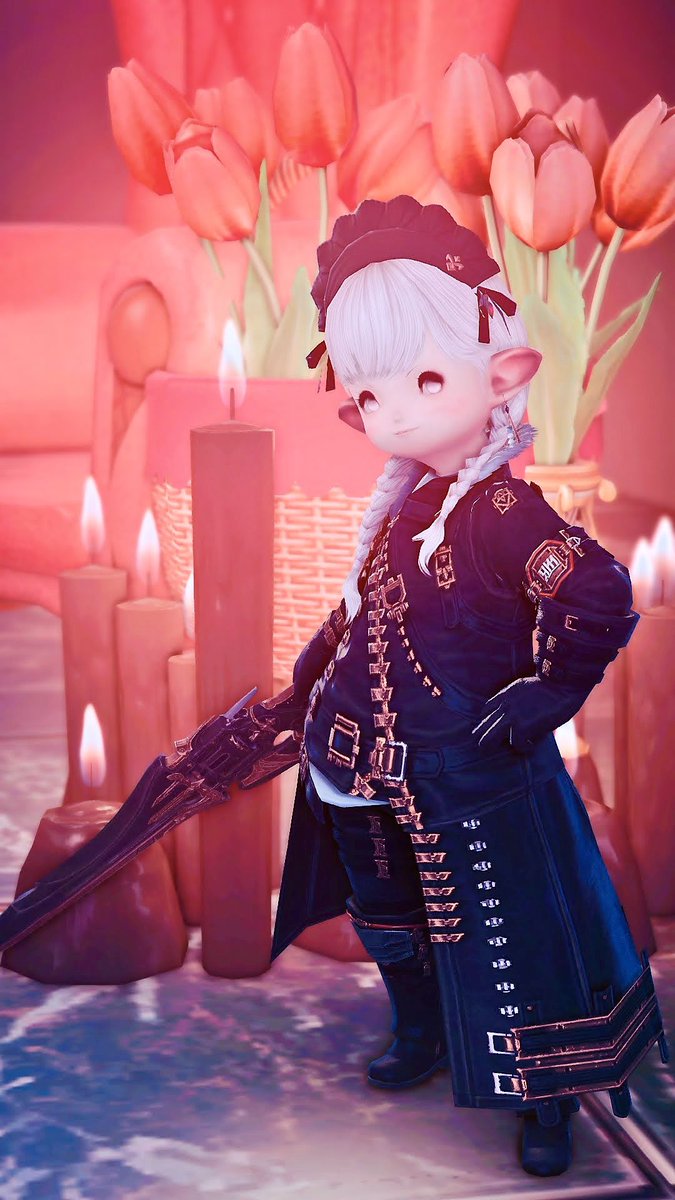 FF14_Tsumu's tweet photo. ガンブレちゃんのAFが可愛かった(∩ ˊᵕˋ∩)♡

#FF14 #ffxivsnaps #GPOSERS #lalafell #ララフェル https://t.co/IRTsecwM7b