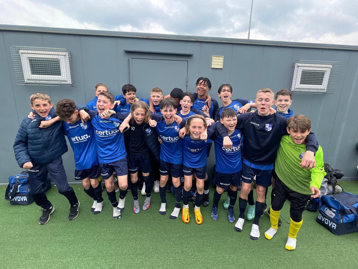 🏆 U13 Navy have won the EJA Brown division with a resounding 4-1 victory against a strong Maccabi London team at Barnet Lane. A great achievement for this set of players in their first season of 11 aside football. 💙