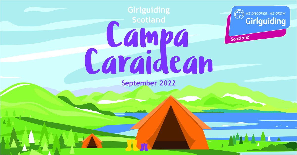 *SAVE THE DATE* Come along to Campa Caraidean, a camp experience at Achachairdeis campsite for adult members from 9-11 Sept to mark the current chief commissioner team’s term coming to a close. Keen to join &amp; have fun with friends in the great outdoors? Stay tuned for more info.