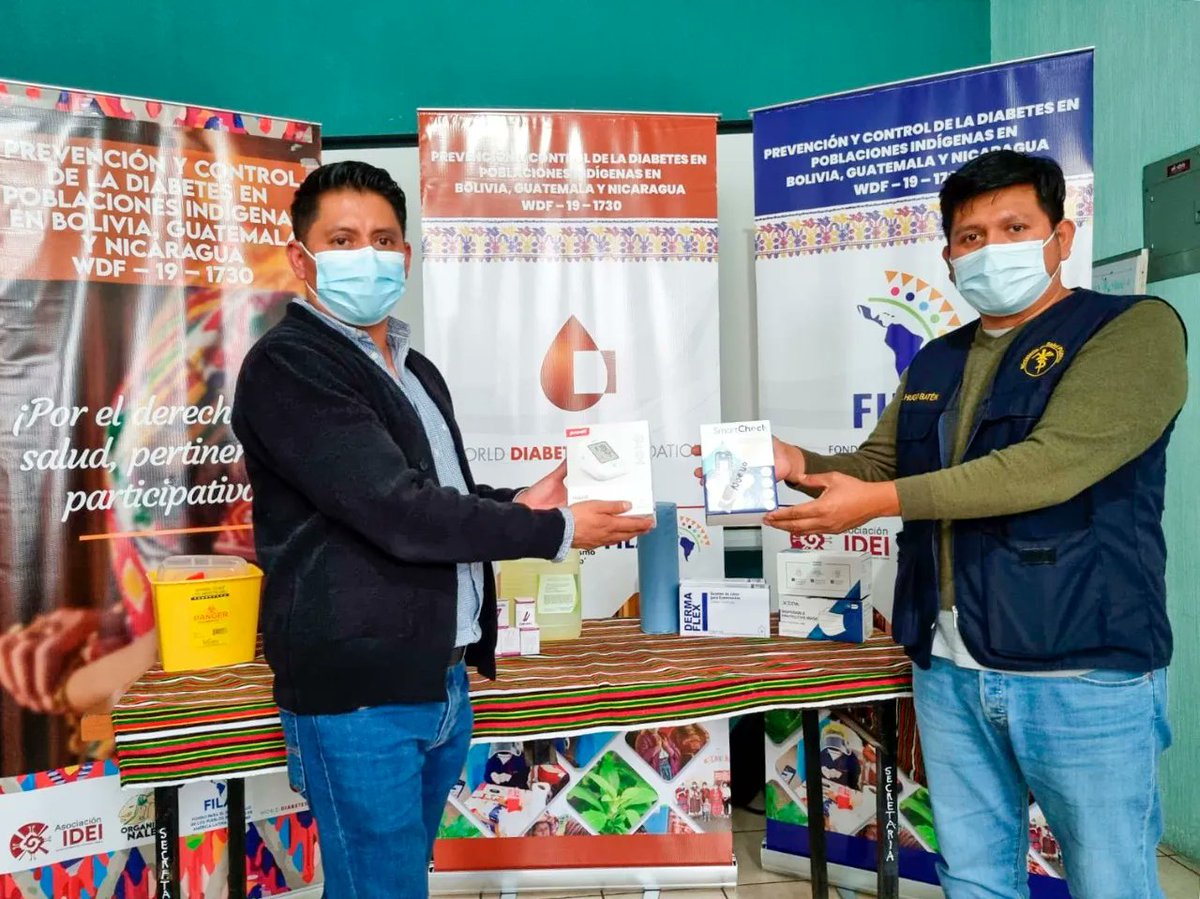 Good news from the project WDF19-1730! @IdeiAsociacion and @organismonaleb successfully delivered medical supplies and glucometers to the health centre in Zunil, Guatemala. Together with @filac_, WDF has provided financial support ➡ buff.ly/3kOfh77 (in Spanish)