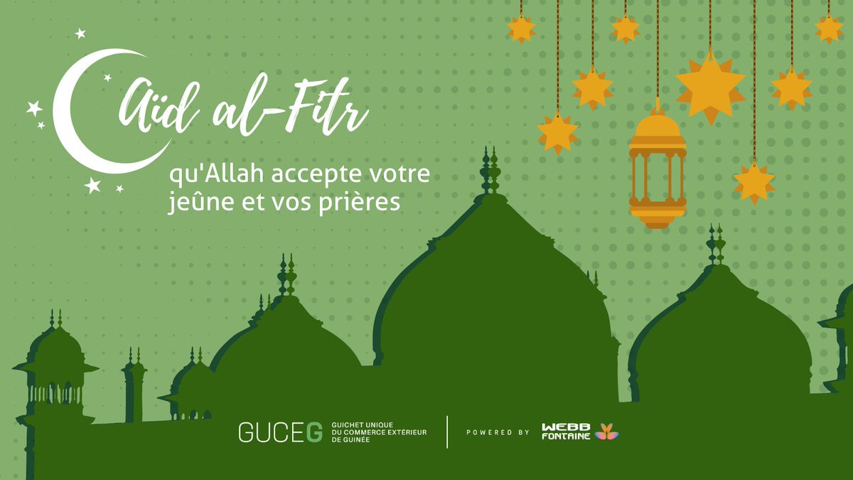 GUCEGGN's tweet photo. L'équipe du GUCEG souhaite à vous et à vos familles une excellente fête de l’Aïd-al-Fitr. https://t.co/m8rP1JKm2c