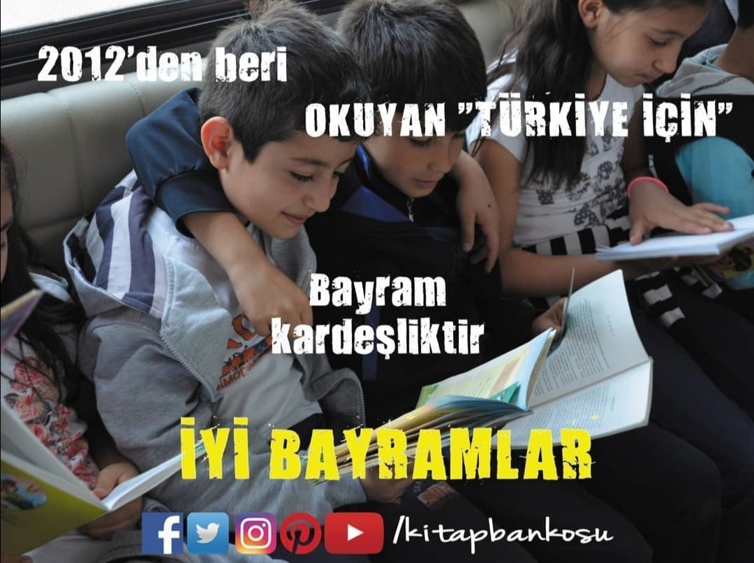 Mutlu bayramlar... #RamazanBayramı #EidMubarak #OkuyanTürkiyeİçin #KitapBankosu #Kitap
