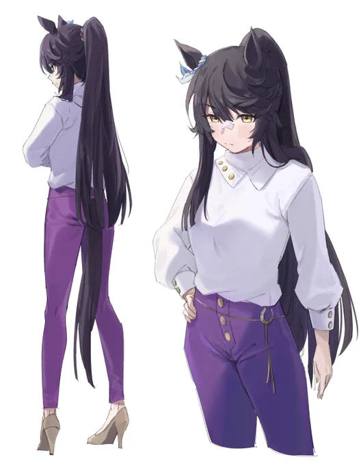 私服ブライアン
#ウマ娘 