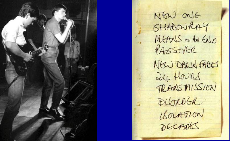 42 years ago today, Joy Division make their final performance when they appeared at the University of Birmingham

Photo (c) Mick Emmerson