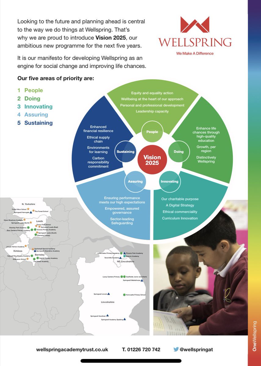 ⭐️Exciting News⭐️ Wellspring Academy Trust is hosting an open event on Saturday 7th May, 9am-12pm at Humber Royal Hotel, Grimsby. If you are interested in working in education, come along and find out more from regional representatives of the MAT of the Year 2022 #onewellspring