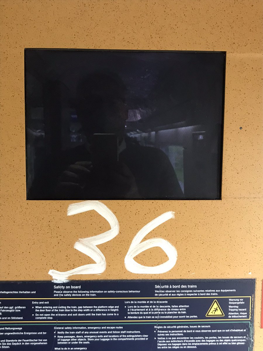 Die <a href="/DB_Bahn/">Deutsche Bahn Personenverkehr</a> ist immer für Überraschungen gut... heute digitale Anzeige reloaded...