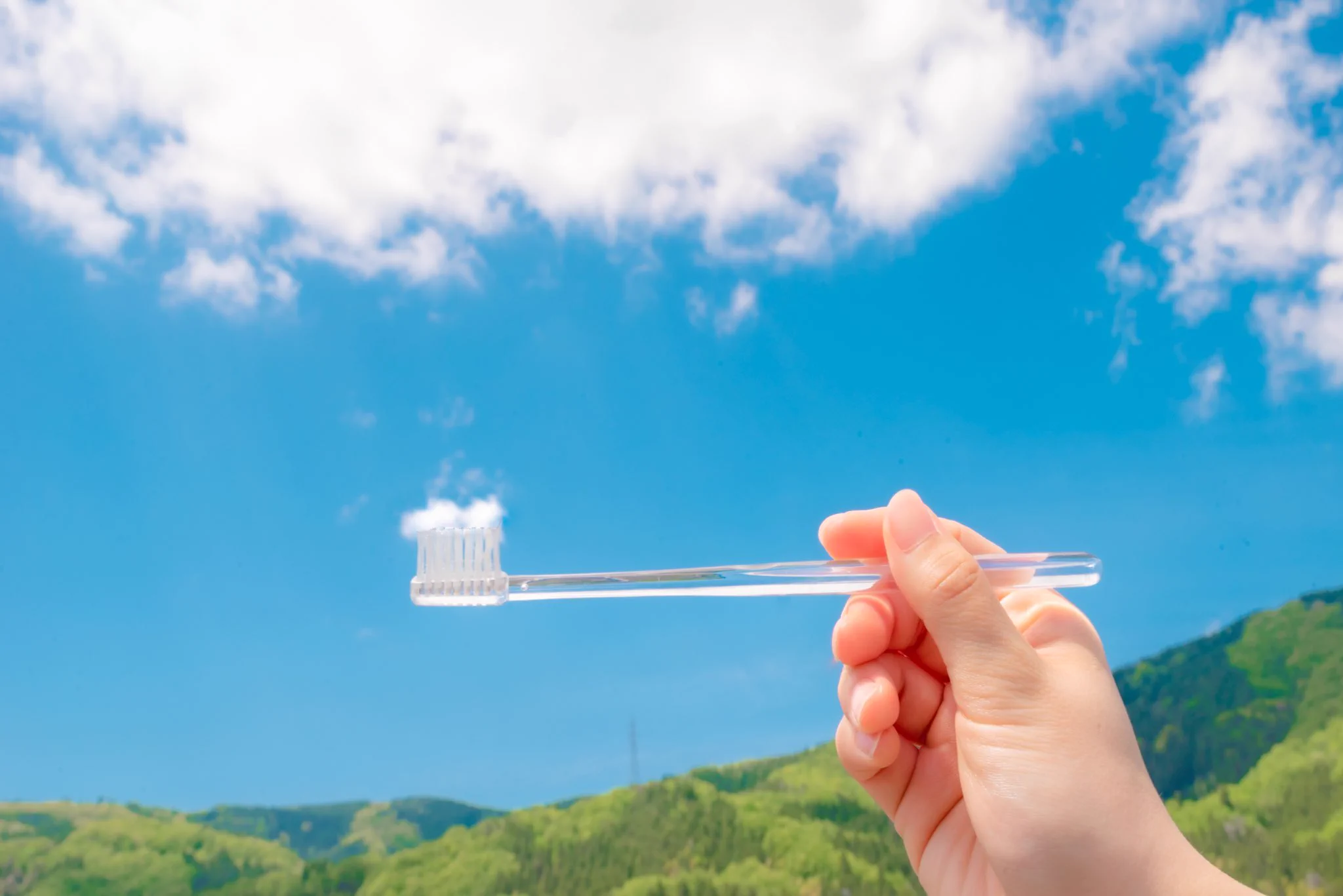 空は無限のキャンバス！！青空に浮かぶ雲アートが素敵。