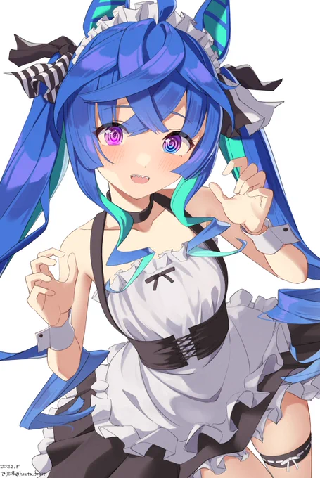 ターボにメイド服着てほしい #ツインターボ #ウマ娘プリティーダービー 