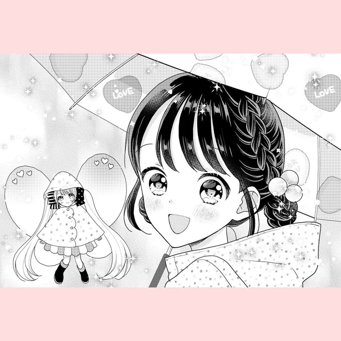 りぼん6月号の「まんがみたいな恋がしたい♪」は13時間目『下絵2』です!
背景や小物の描き方を遊びにお出かけした結菜達が勉強しています、よろしくお願いします🥰 