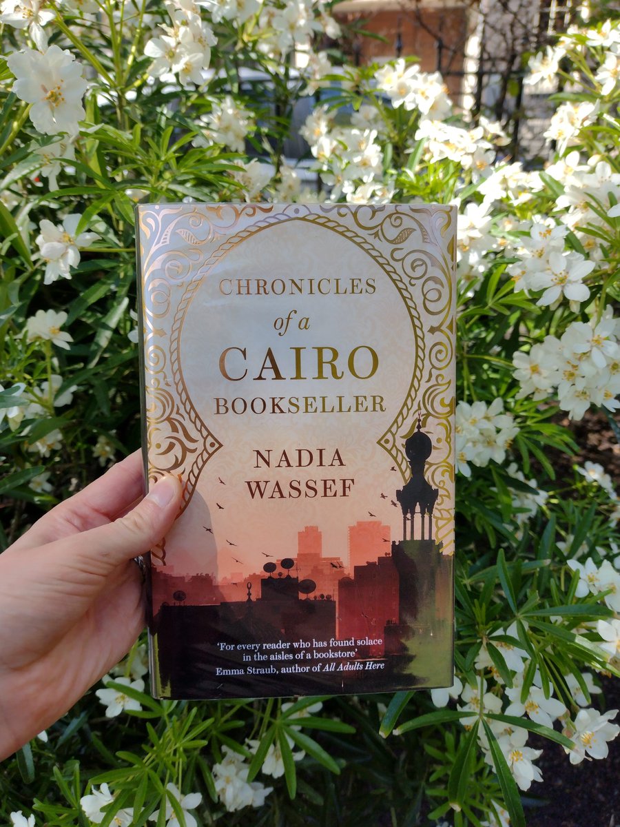 Really enjoying this - a look at Cairo and Egypt in the last few decades through the lens of the bookshop 'Diwan'. #currentlyreading #BookTwitter #booktwt