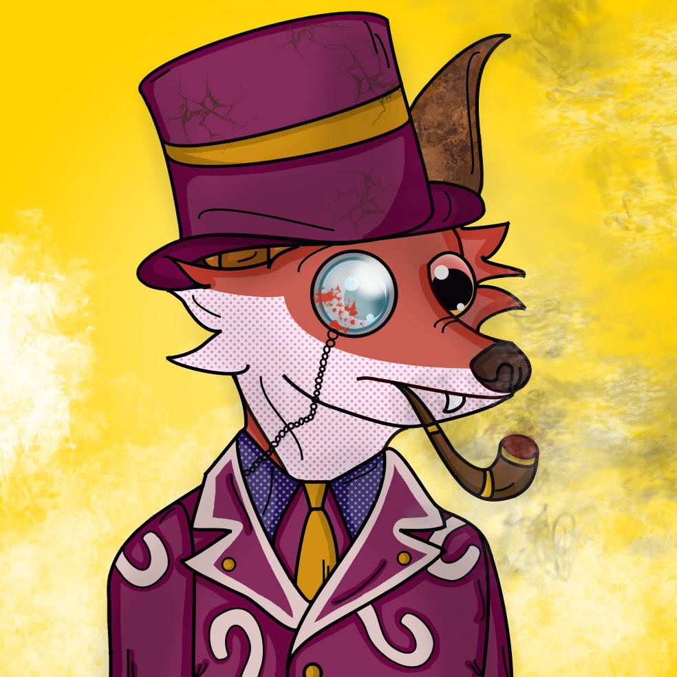 Obsidian Fox NFT tweet media