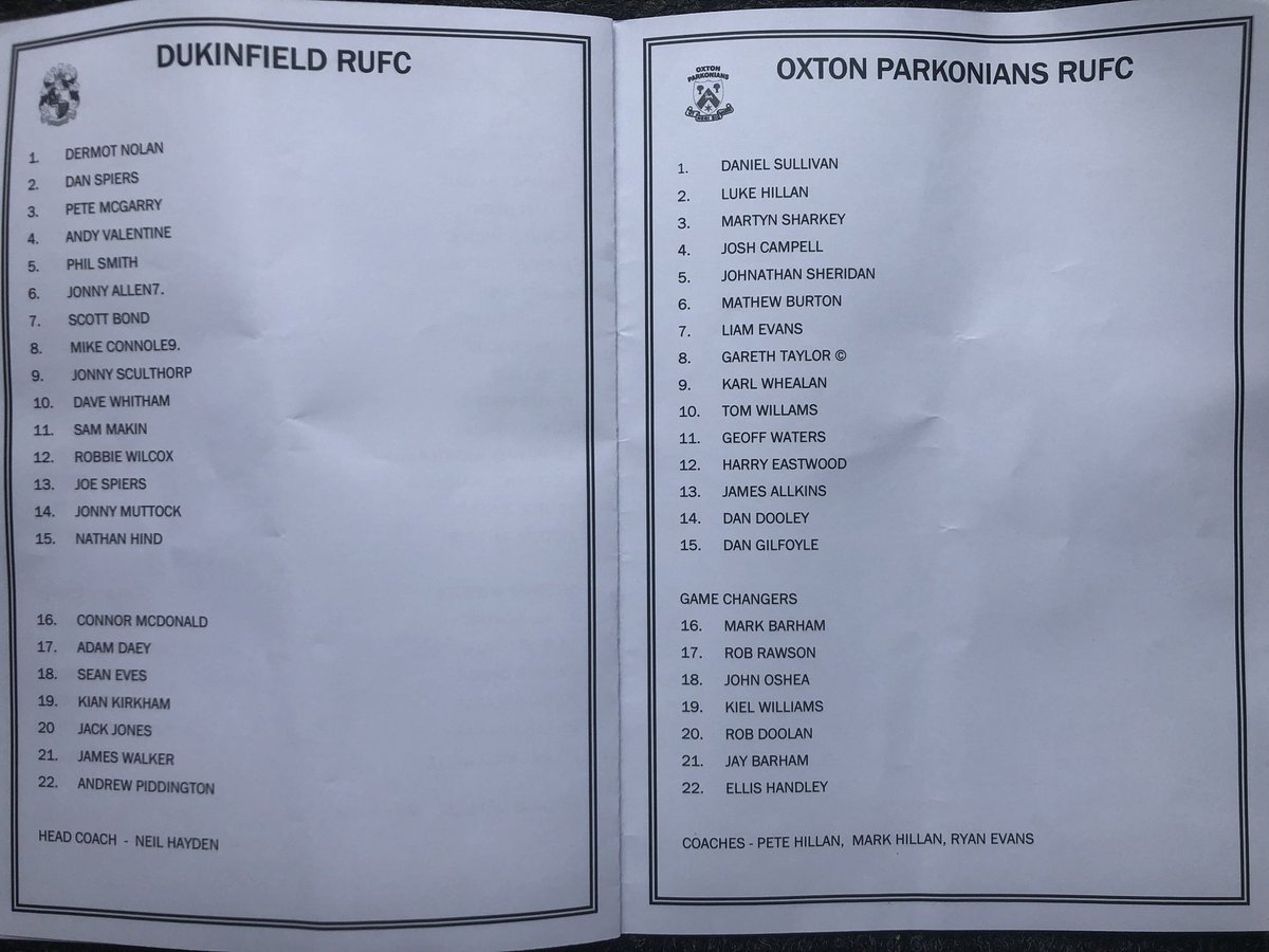 Cheshire RFU tweet media