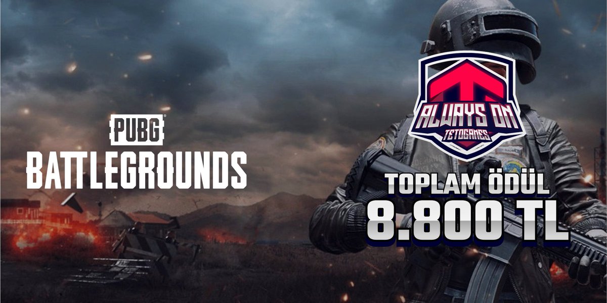 tetogamestv's tweet photo. PUBG: Battlegrounds oyuncularını da unutmadık!🐔

Toplam ödül havuzu 8.800TL olan Always-ON etkinlik serimizde turnuva kayıtları her zaman açık!🍗

Detaylar: https://t.co/1nVANWYUyf
Kayıt: https://t.co/NEEiIuYfX8 https://t.co/M3Y6qf7svE
