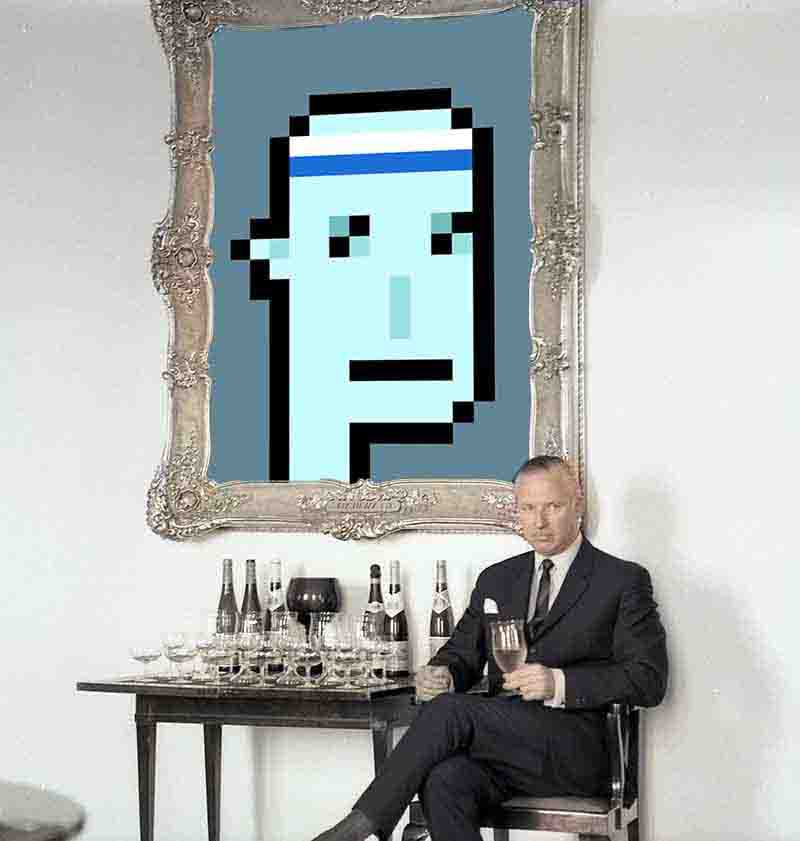 NFTtheme's tweet photo. From 1960 Paul Alfons von Metternich-Winneburg was President of the Automobilclub von Deutschland. From 1975 until 1985 he was President of the worldwide automobile club FIA. 

Metternich with #CryptoPunk3100

#cryptopunks #BlueChipNFT #NFTCommumity #derivatives #collage #art https://t.co/y8LxyUGmD7