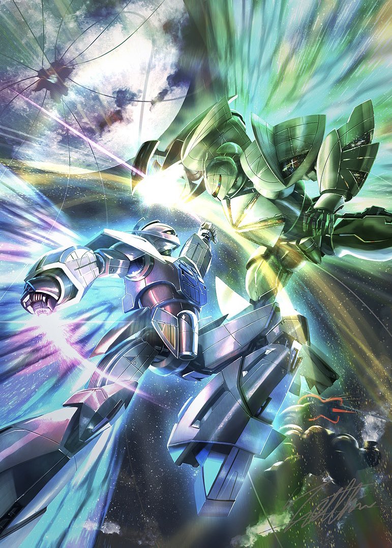 mecha robot battle no humans space science fiction wings  illustration images