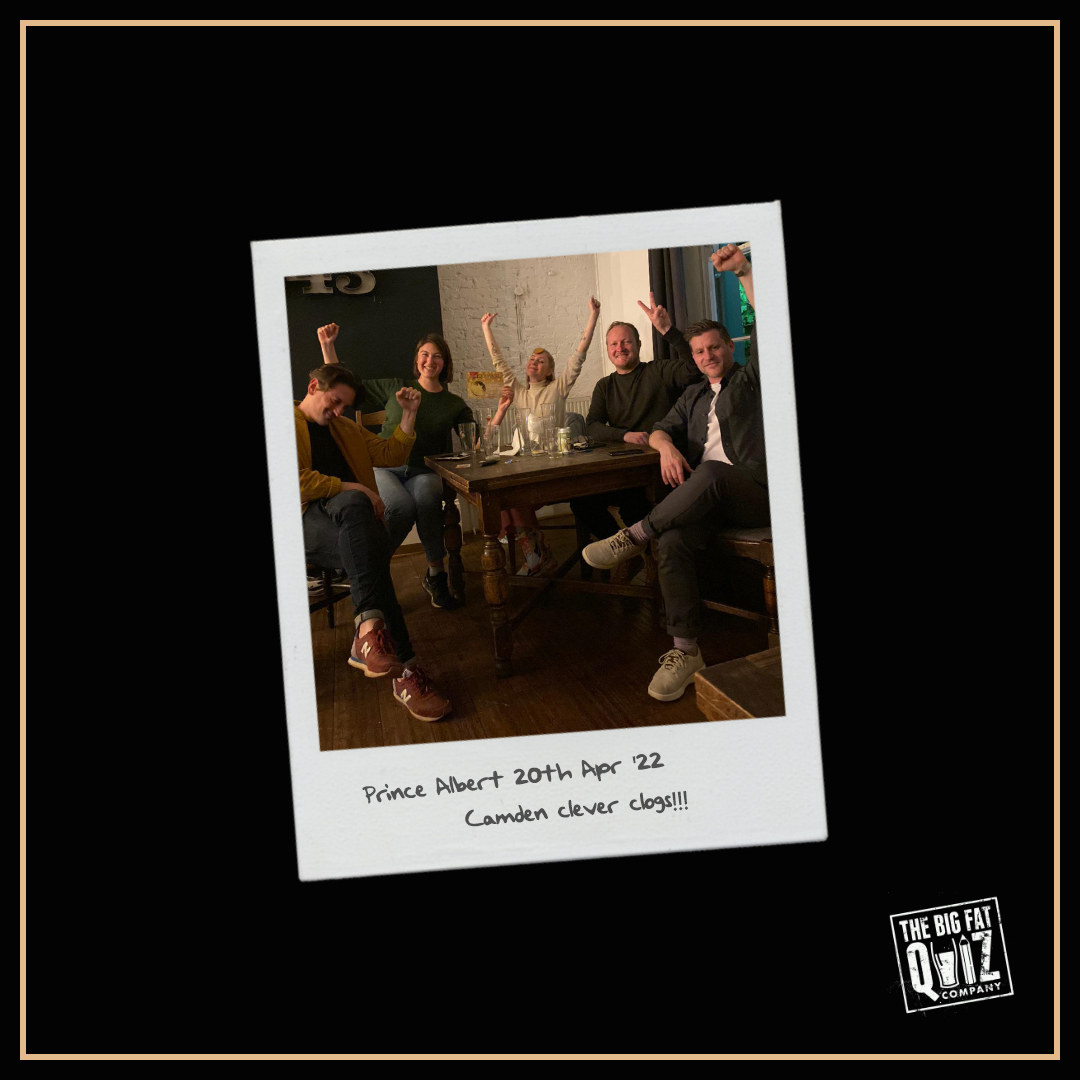 🏆 WALL OF FAME 🏆
📸 Our final memory of the week comes from #Camden. This pack of legends beat a packed pub to take the crown of quiz champions @theprincealbert_camden.
🤩 Join us every Weds from 7pm and start your journey to smuggness today
#thebigfatquiz #thingstodoinlondon