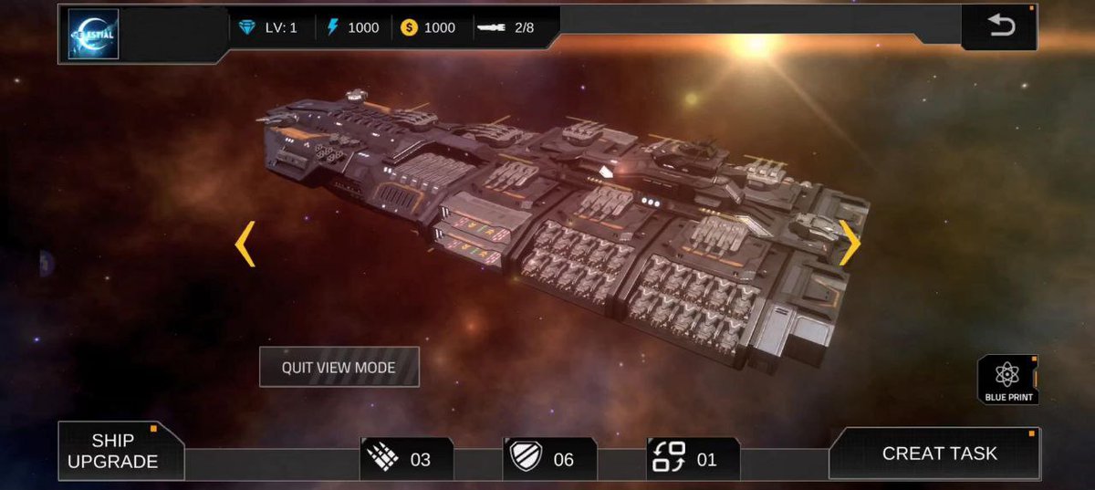 GameCelt's tweet photo. 🧐Across the infinite darkness, out in the space 

💫Welcome to our space base “Celestial” 

 🚀Adventure is waiting for you! Are you ready for it?

#GameFi #Metaverse #NFT $Celt #Warship #Playtoearn #NFTCommunity https://t.co/ftRjGnZbU9
